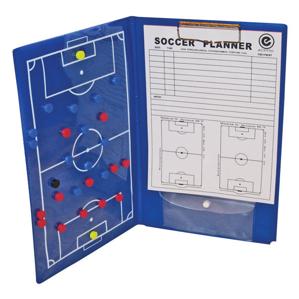Cartable d'entraineur de soccer Eletto - MAGNETIC & DRY ERASE
