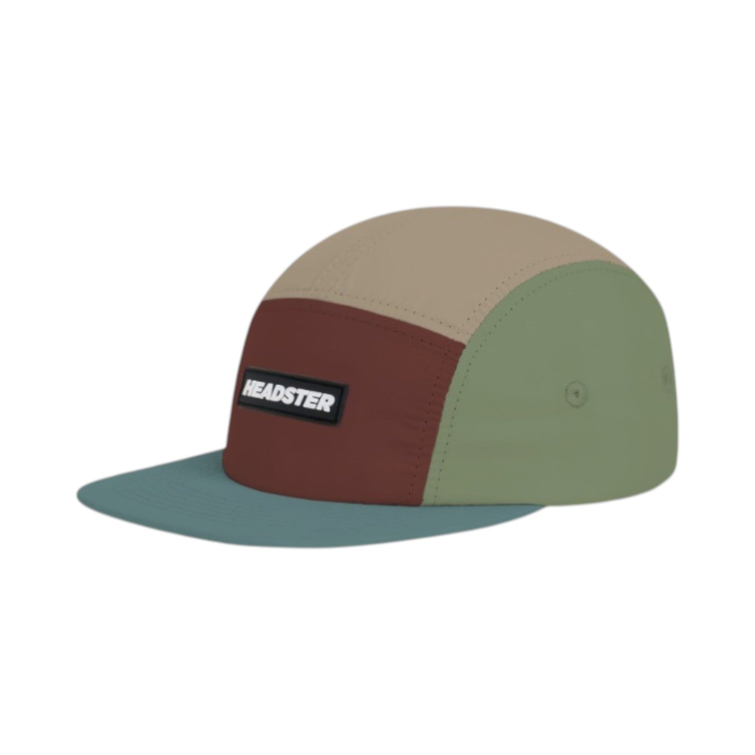 Casquette Headster pour garçons juniors -RUNNER NYLON FIVE PANEL