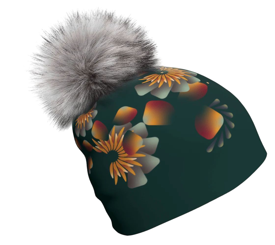 Pompon Beanie Lalita Girls Junior - SUNFLOWER