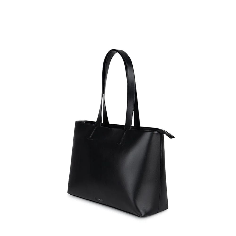 Sac fourre-tout Danyka de Lambert pour femmes, noir, vue de trois quarts