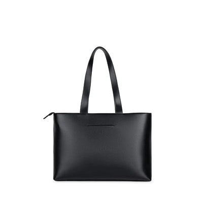 Sac fourre-tout Danyka de Lambert pour femmes, noir, vue de face, à plat