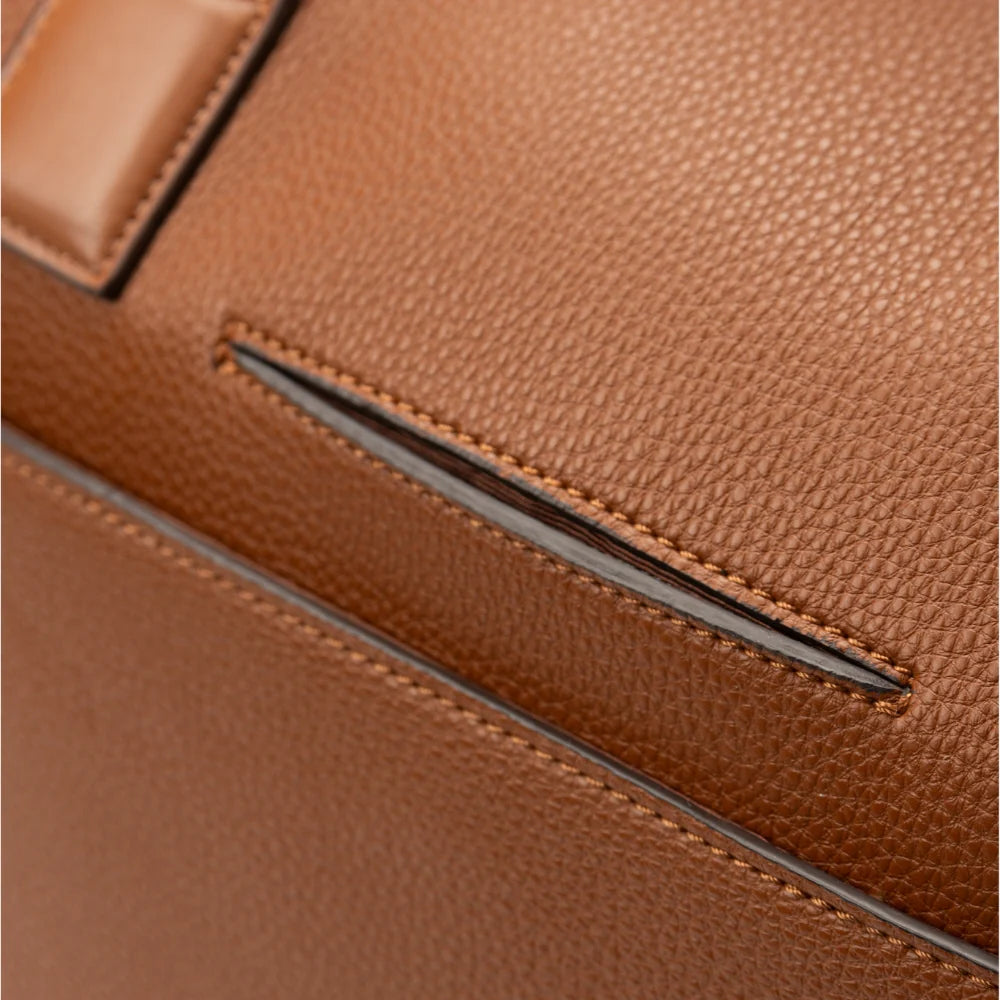 Sac MAE Lambert Design pour femmes, rouille, détail de la poche