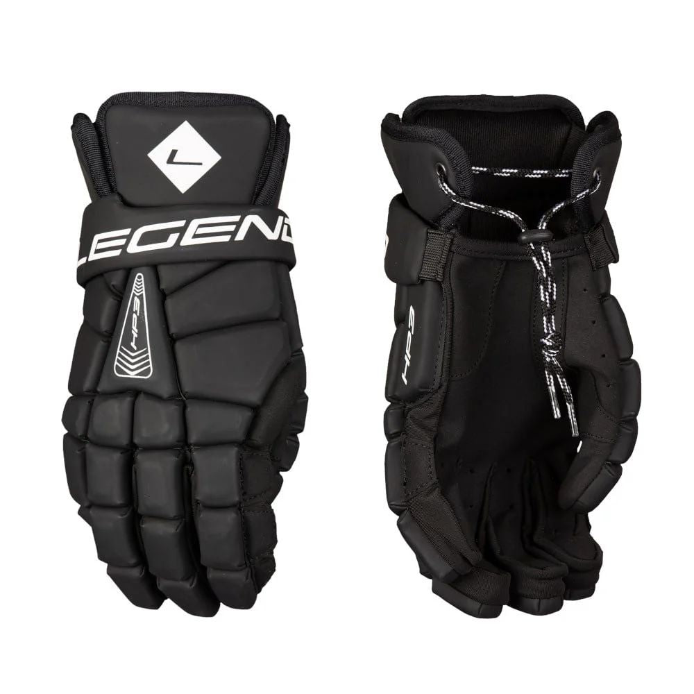 Gant de dek hockey Legend HP3 pour adultes avec paume en microfibre et mousse EVA