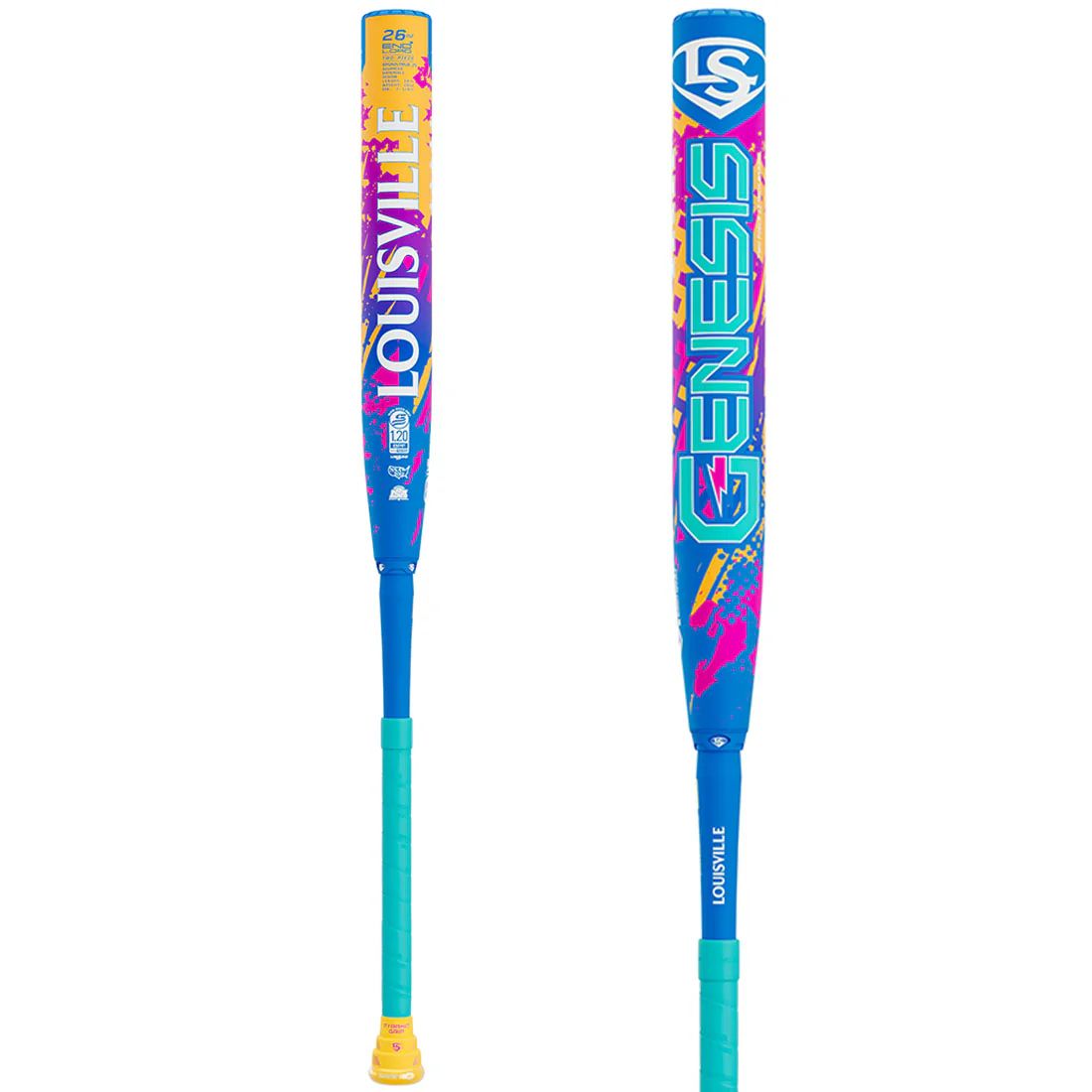 Bâton baseball slowpich Louisville Slugger adultes - GENESIS 2PC EL USSSA 2026
