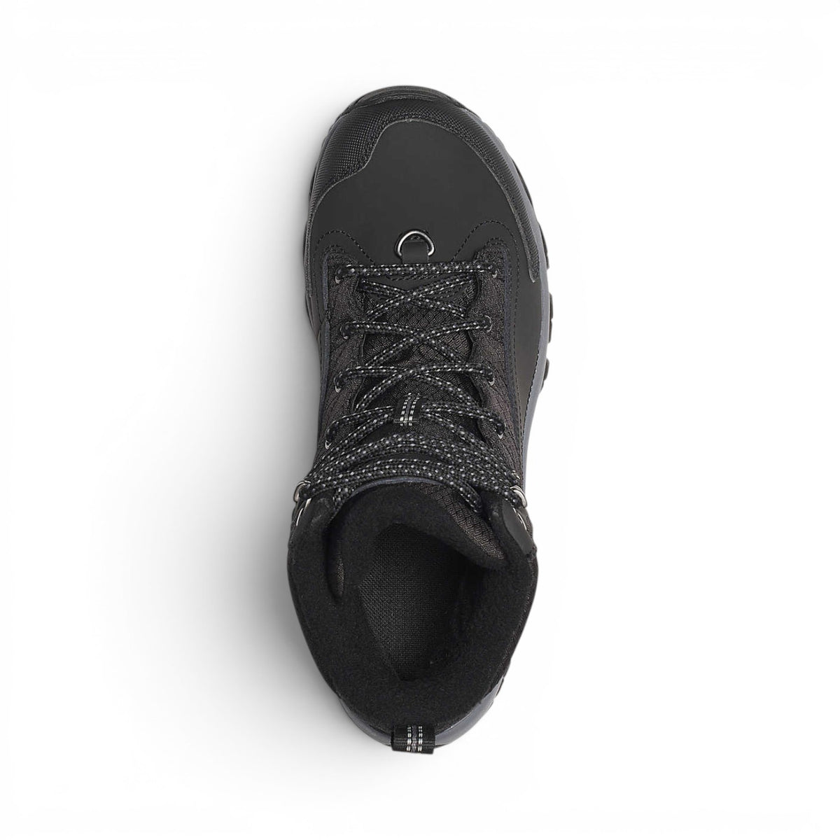Botte d'hiver Thermo Akita Mid Waterproof Merrell pour femme, noir, vue du dessus