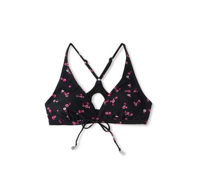 Nasri women's swimsuit top - NATURE'S GLOW CROP TOP RACER