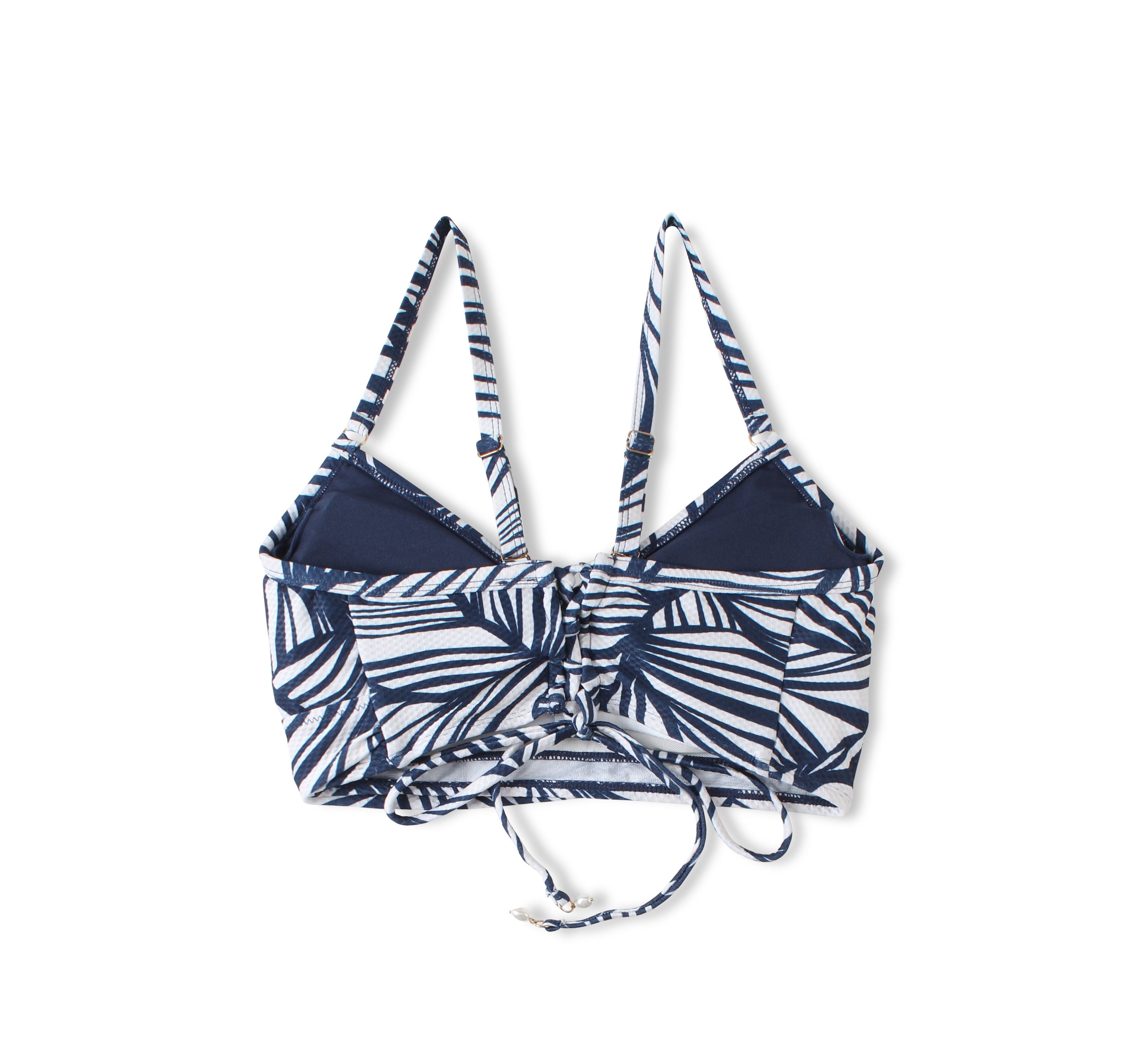 Haut de maillot Mosaïc pour femmes - Sea Moment Top Cup Wrapped