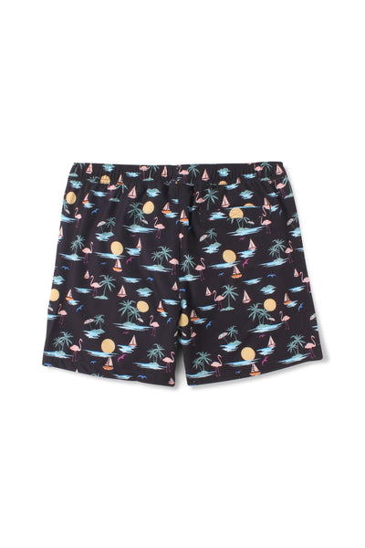 Maillot de plage NASRI Vacay Flamingo Volley 16" pour hommes