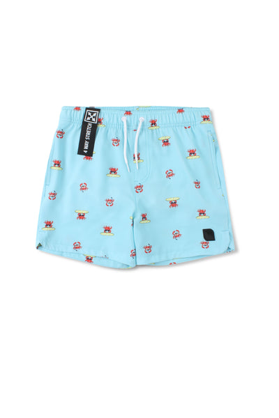Maillot de plage NASRI Vacay Short 13" pour garçons