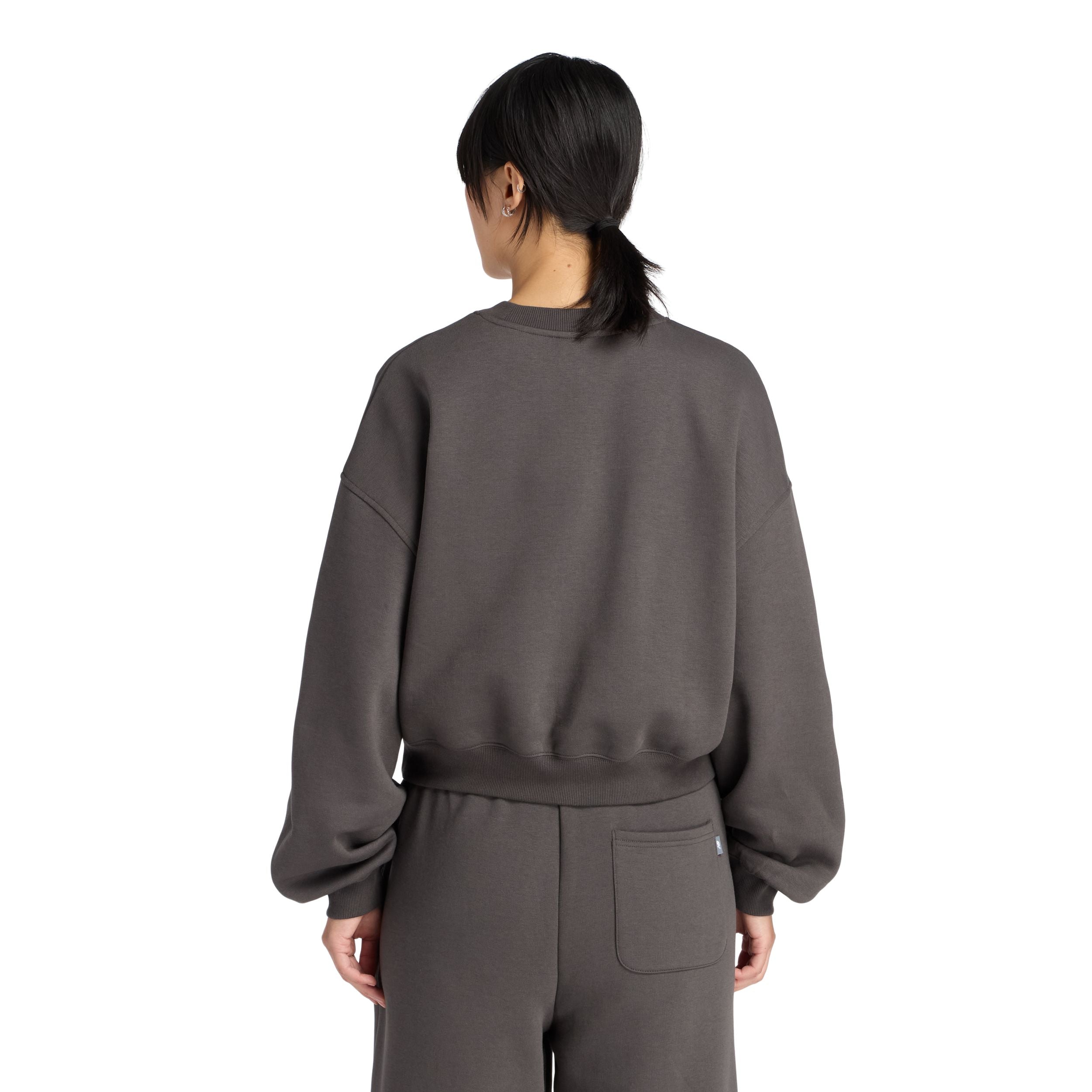 Chandail Crewneck New Balance pour femmes - LINEAR HERITAGE FLEECE