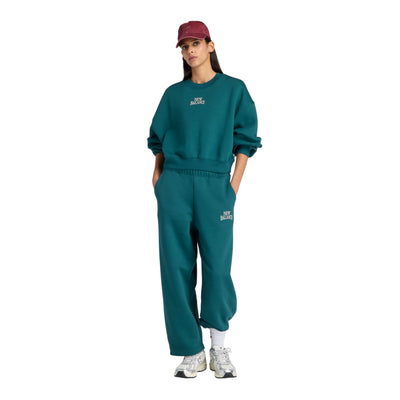 Chandail Crewneck New Balance pour femmes - LINEAR HERITAGE FLEECE