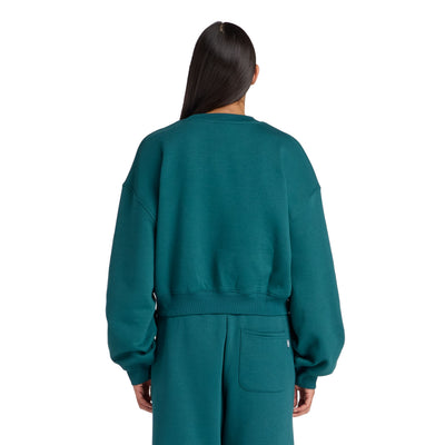 Chandail Crewneck New Balance pour femmes - LINEAR HERITAGE FLEECE