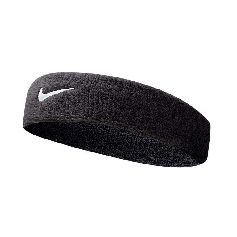 BANDEAU SWOOSH - Bandeau sport unisexe en coton éponge extensible - Nike