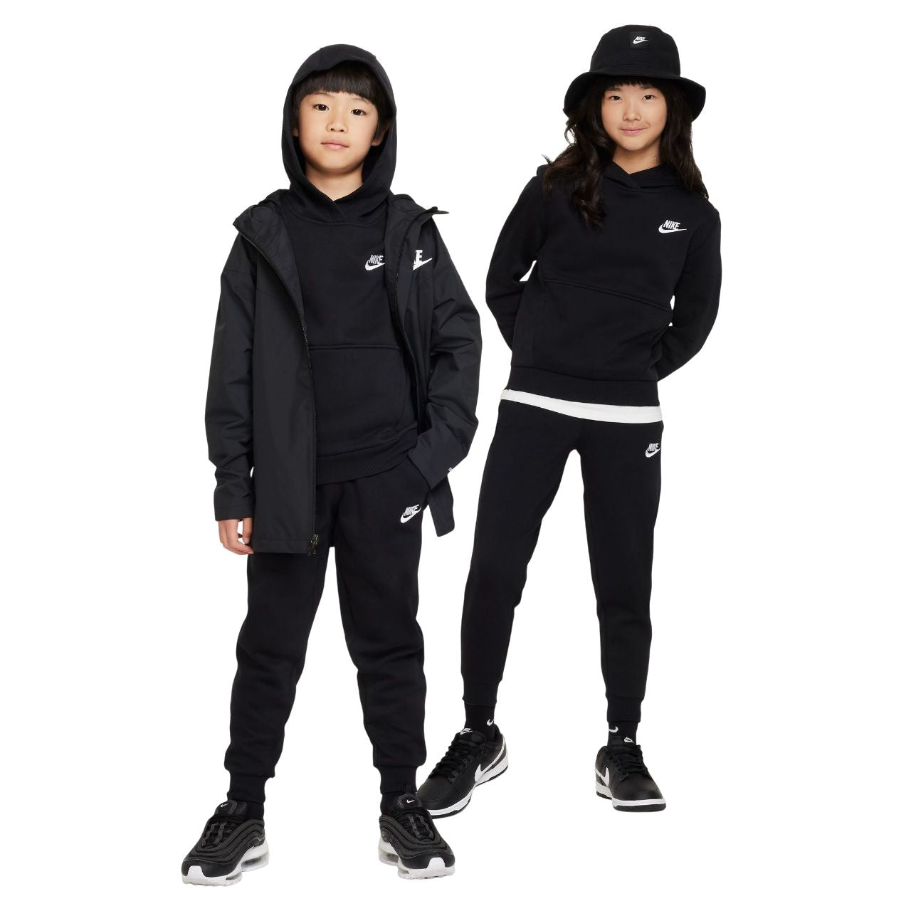 Coton ouaté Nike Enfants Jr - BIG KIDS PULLOVER