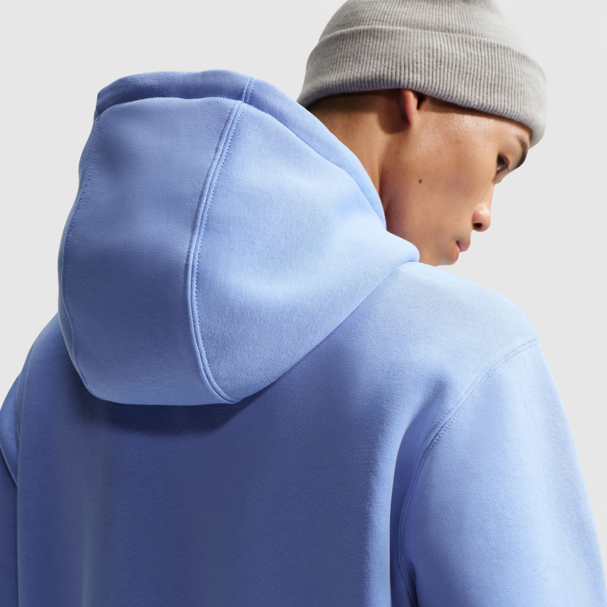 Coton ouaté Nike hommes - CLUB BB PO HOODIE