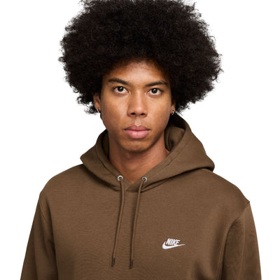 Coton ouaté Nike hommes - CLUB BB PO HOODIE