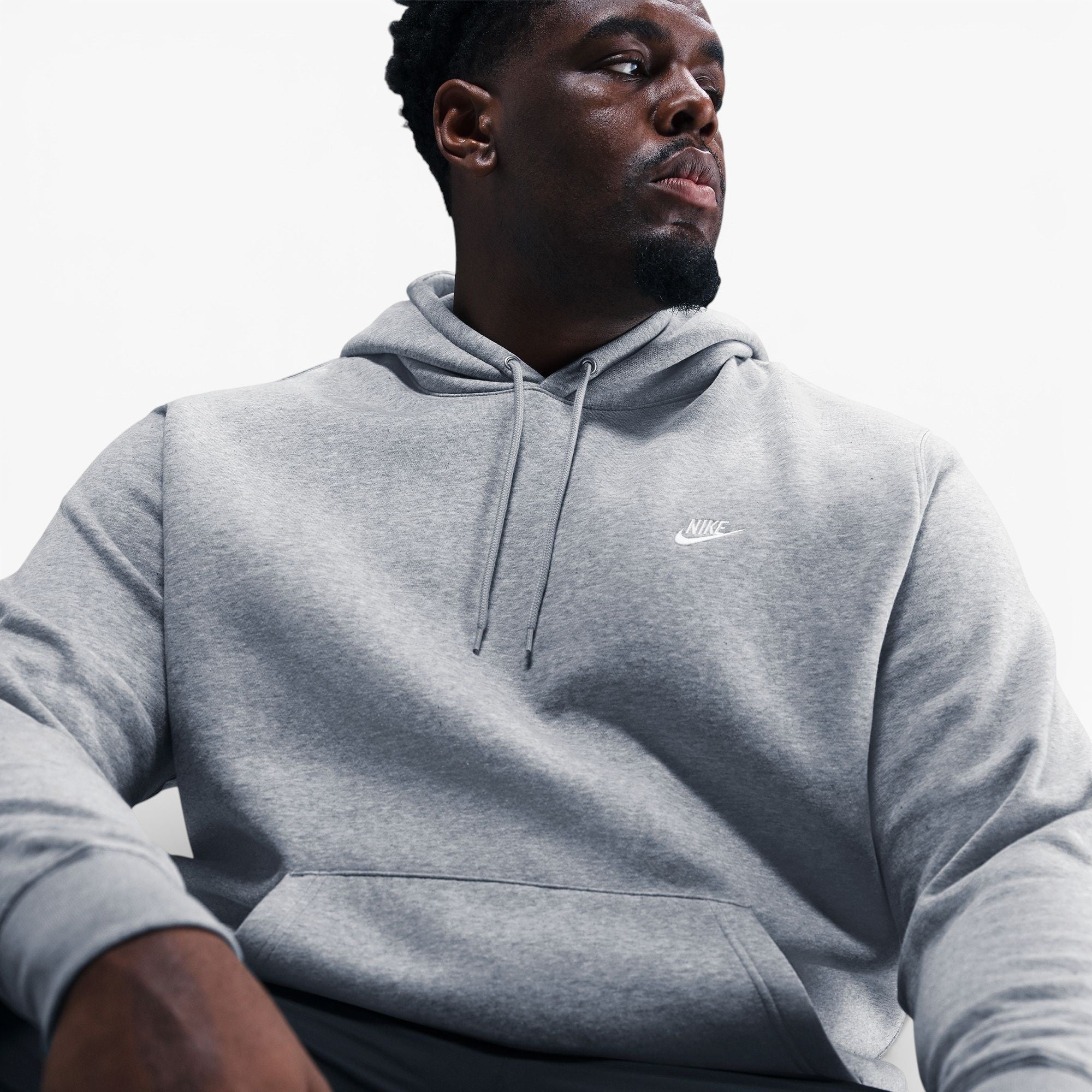 Coton ouaté à capuchon Nike pour hommes - CLUB BB
