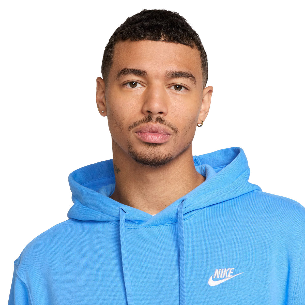 Coton ouaté pour hommes Nike - CLUB HOODIE