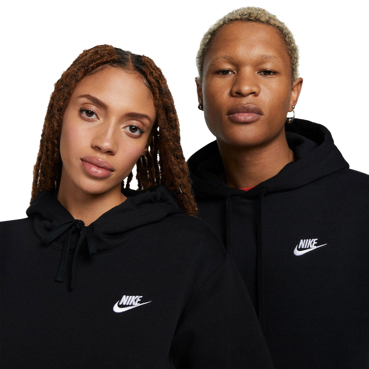 Coton ouaté pour hommes Nike - CLUB HOODIE