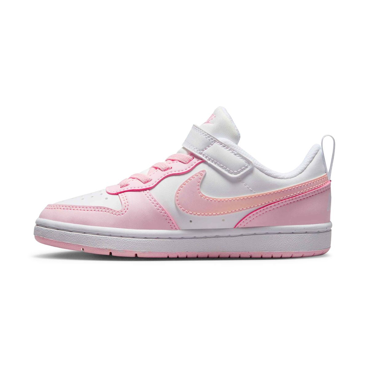 Souliers velcro Nike pour filles - COURT BOROUGH LOW 2