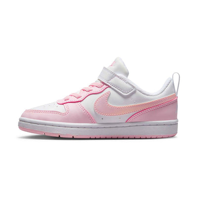 Souliers velcro Nike pour filles - COURT BOROUGH LOW 2