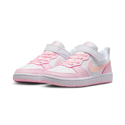 Souliers velcro Nike pour filles - COURT BOROUGH LOW 2