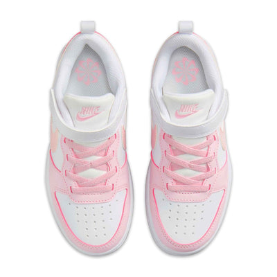 Souliers velcro Nike pour filles - COURT BOROUGH LOW 2