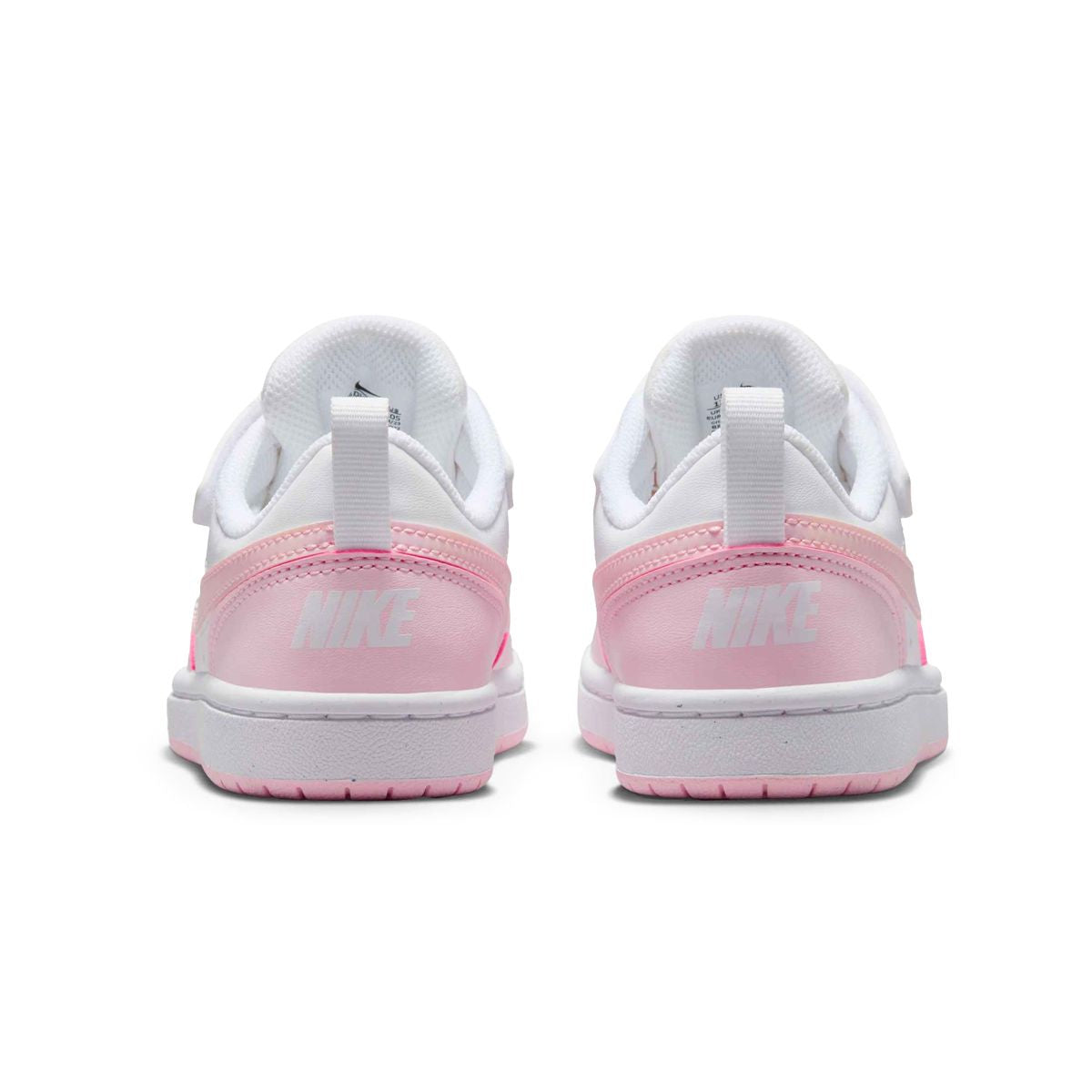 Souliers velcro Nike pour filles - COURT BOROUGH LOW 2