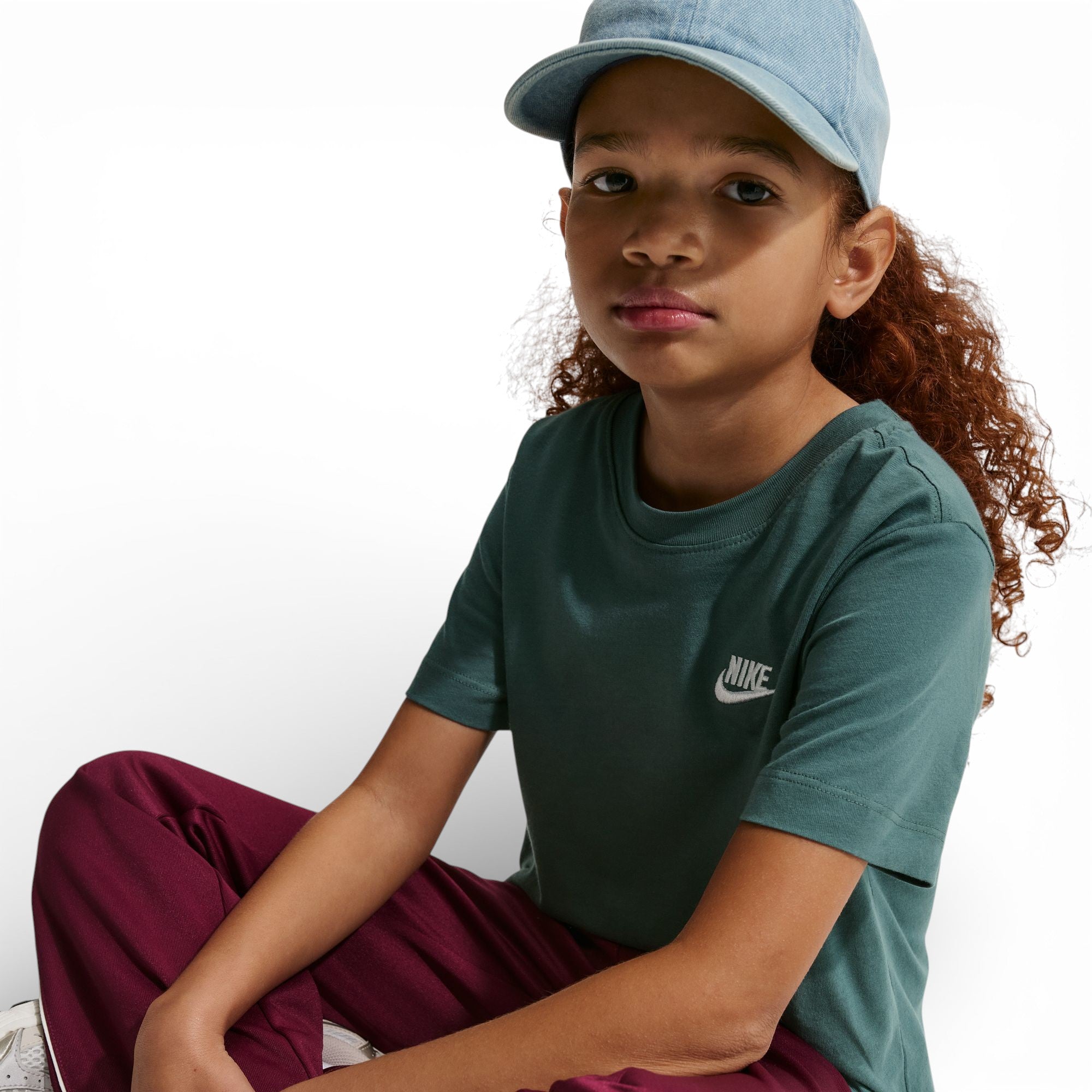 T-shirt Nike filles garçons - LOGO BRODE