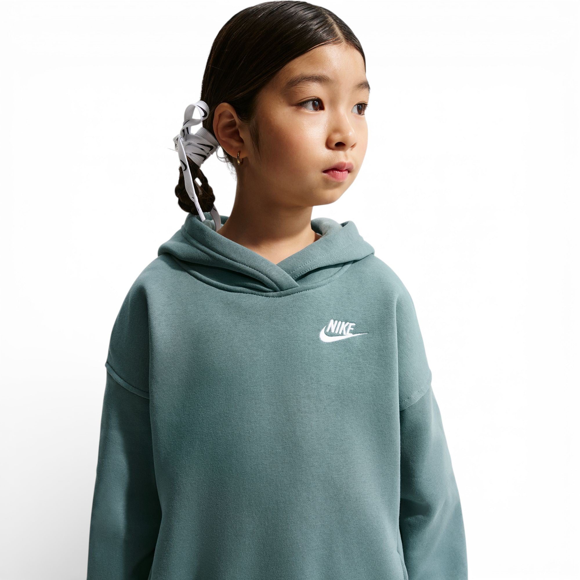 Coton ouaté Nike Filles - NIKESPORTWEAR CLUB OVERSIZED