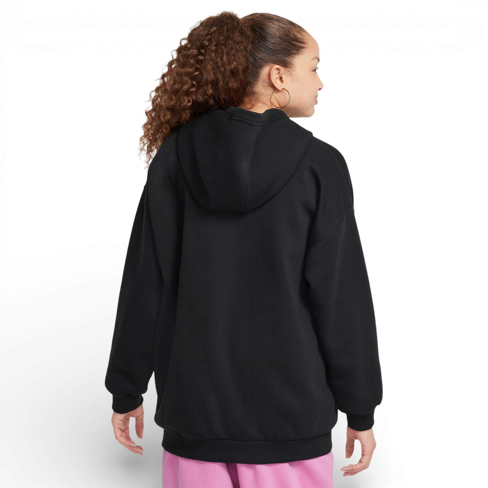 Coton ouaté Nike Filles - NIKESPORTWEAR CLUB OVERSIZED