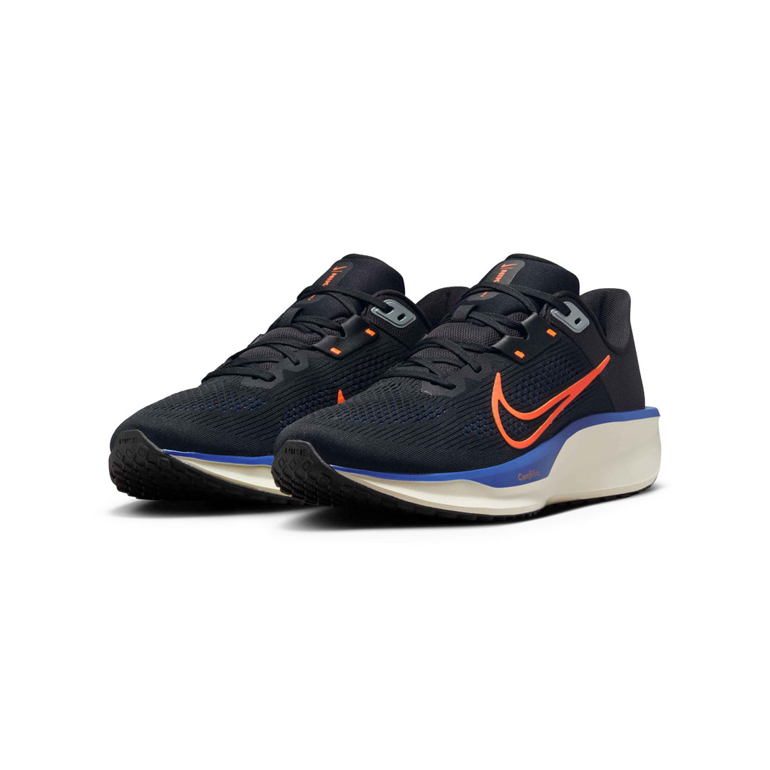 nike quest black orange