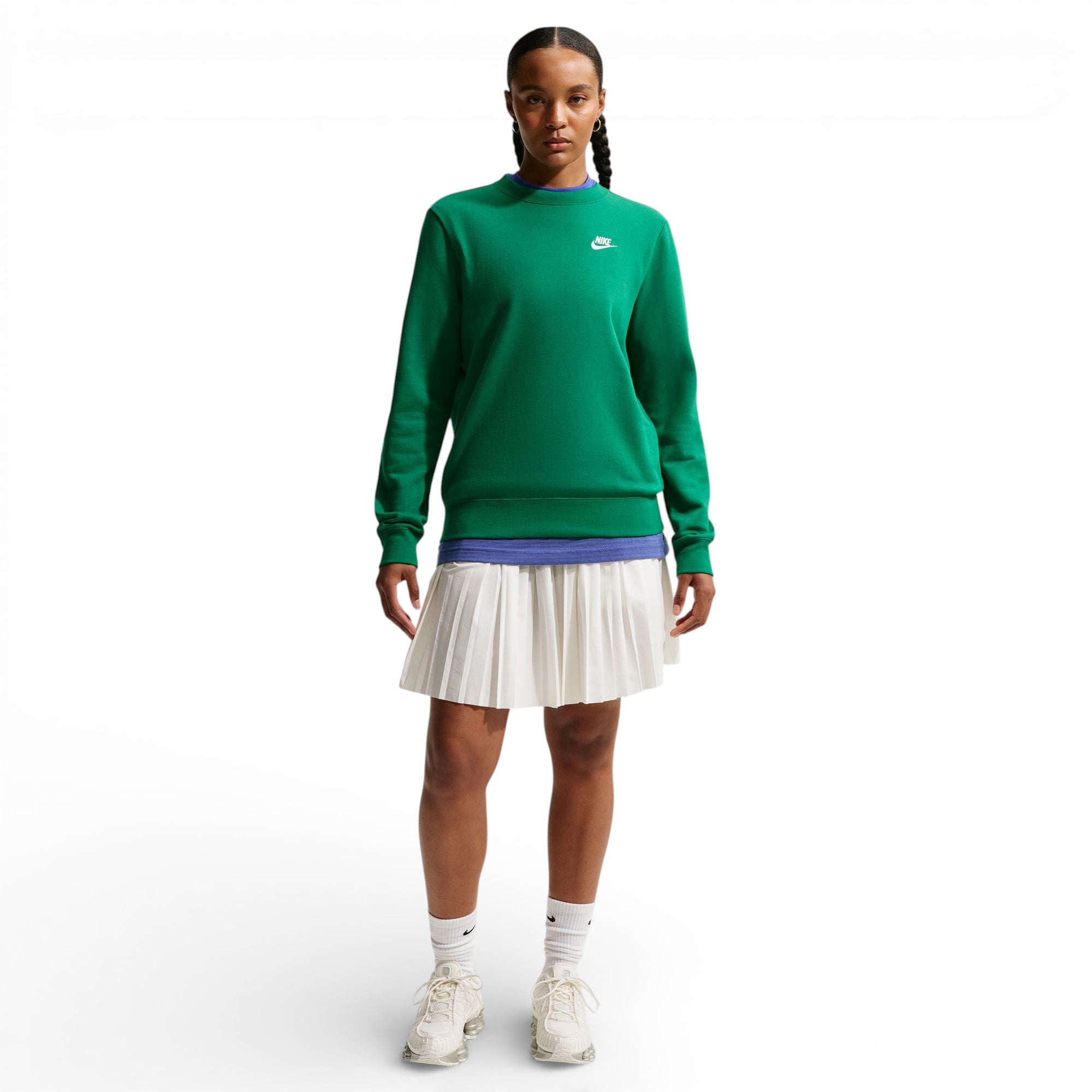 Chandail polar Nike femmes -  CLUB FLEECE CREW