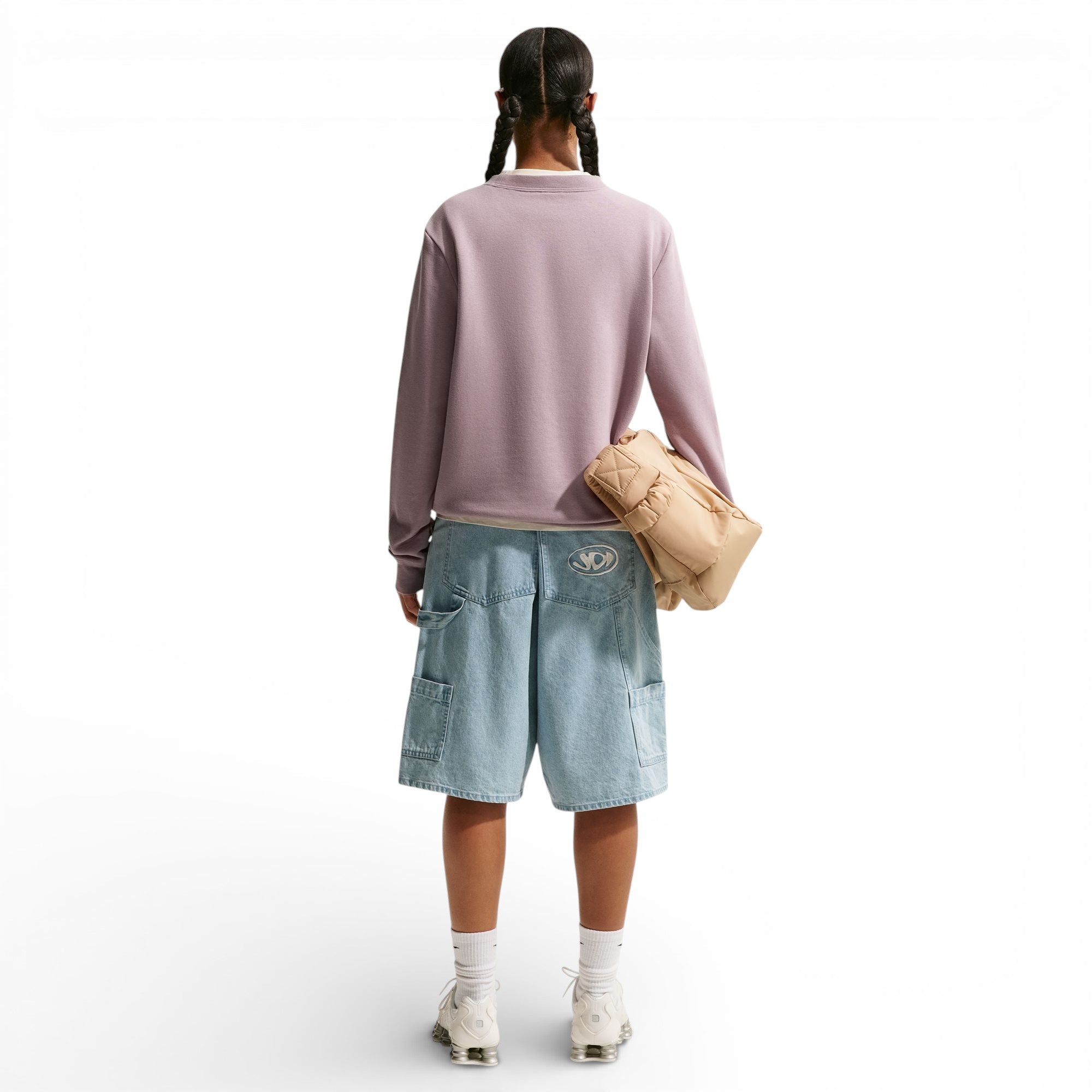 Chandail polar Nike femmes -  CLUB FLEECE CREW