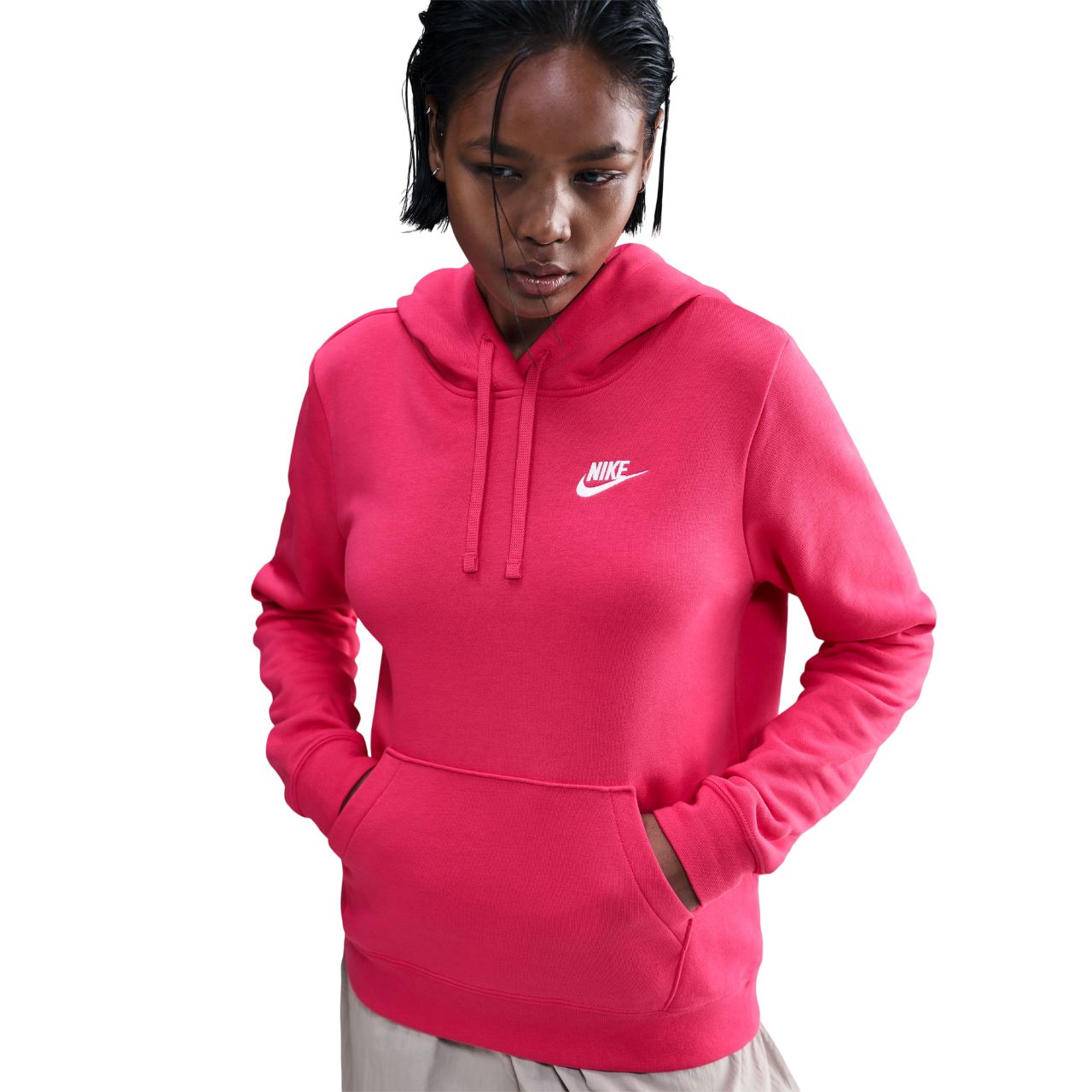 Coton ouaté Nike Femmes - WOMEN'S PULLOVER HOODIE