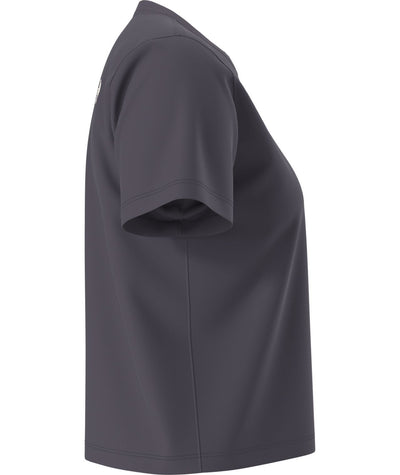 T-shirt Columbia Flora Embro pour femmes en coton avec col côtelé
