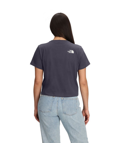 T-shirt Columbia Flora Embro pour femmes en coton avec col côtelé