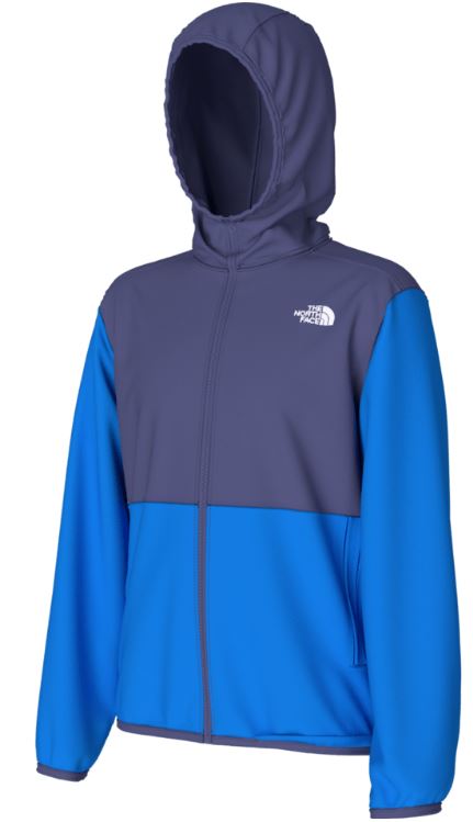 GLACIER FZ HOODED J - Boys' Hooded Jacket - North Face