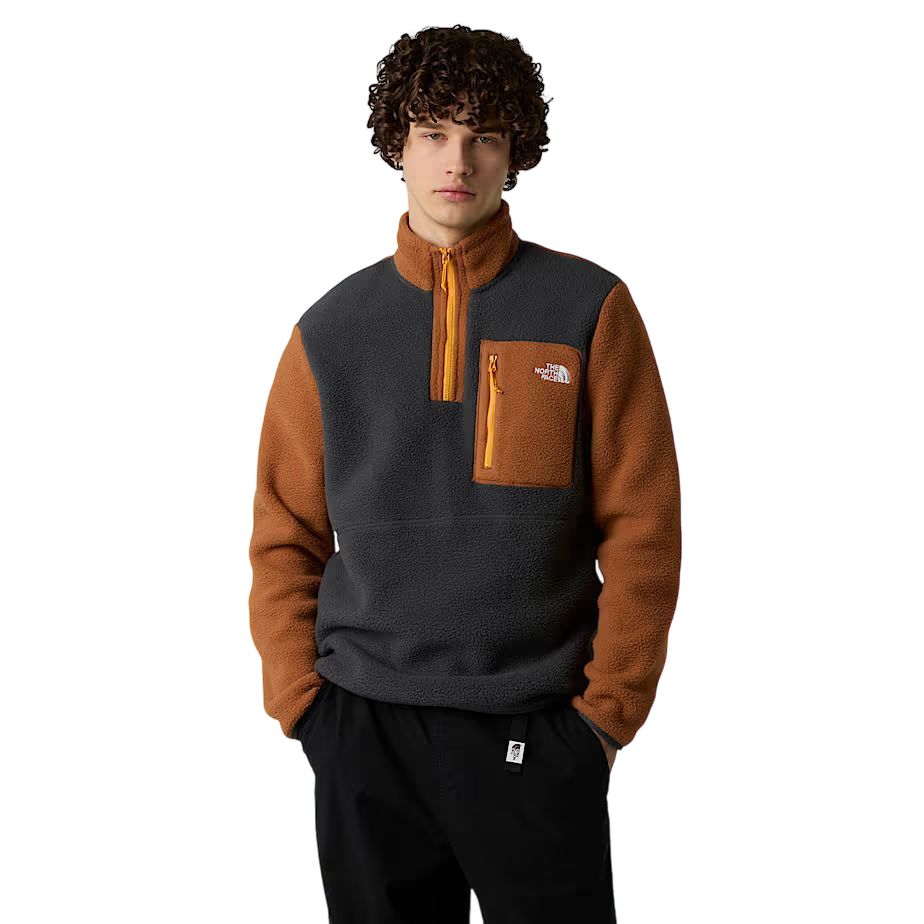 ニム North face men's fleece sweater - men's yumiori ¼ zip – Go Sport