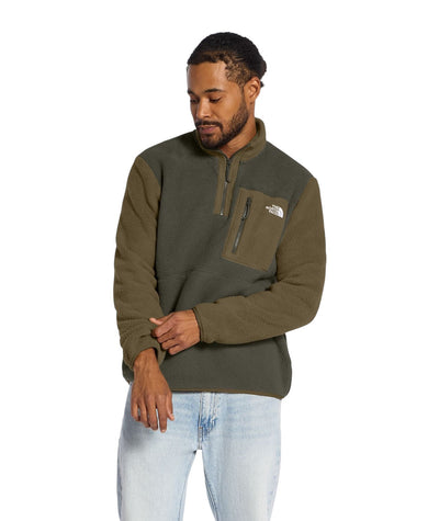 North Face Men's Fleece Sweater - MEN'S YUMIORI ¼ ZIP