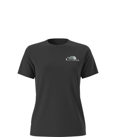 T-shirt The North Face Standard Monte imprimé pour femmes en mélange de coton
