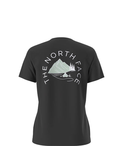 T-shirt The North Face Standard Monte imprimé pour femmes en mélange de coton