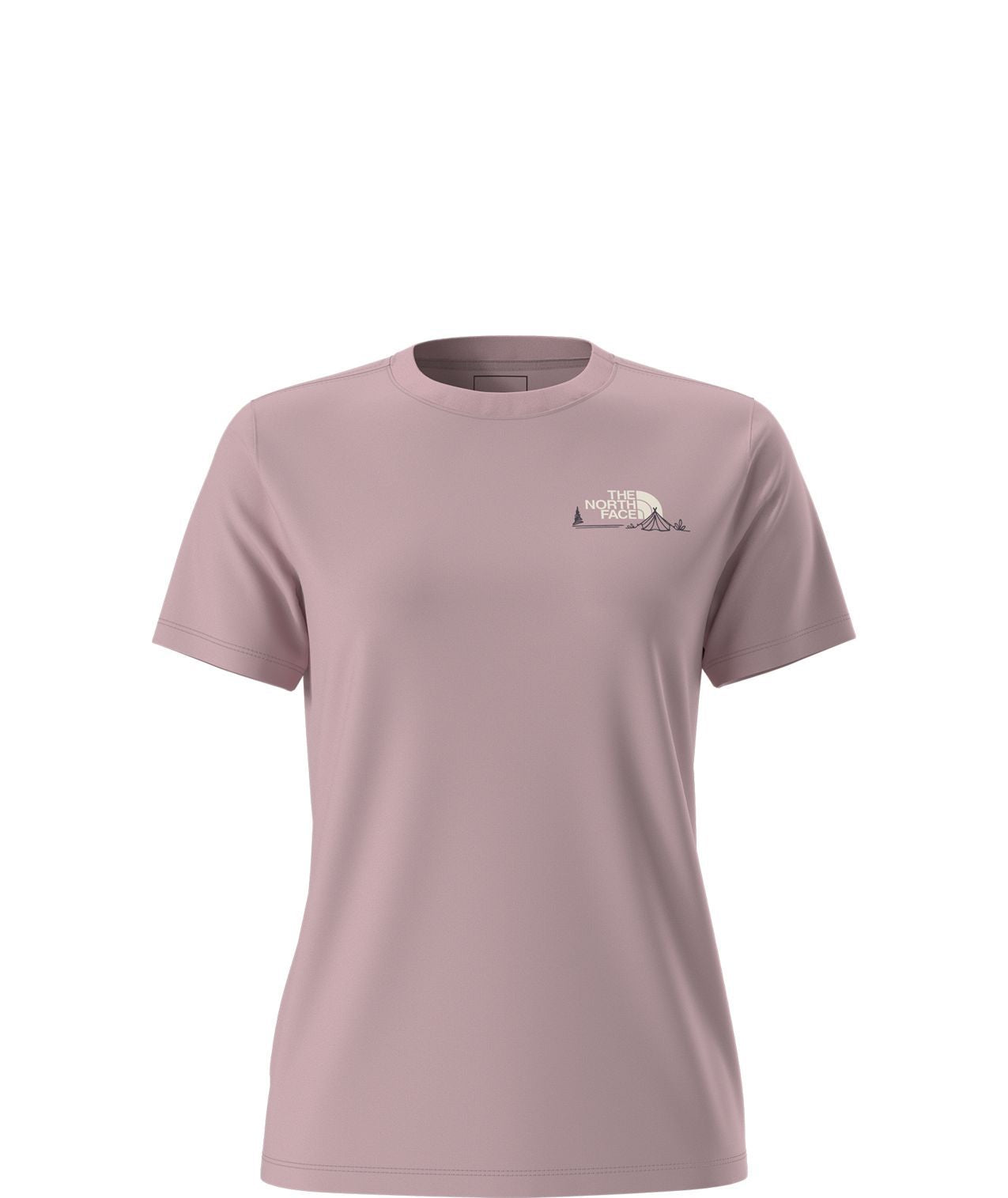 T-shirt The North Face Standard Monte imprimé pour femmes en mélange de coton