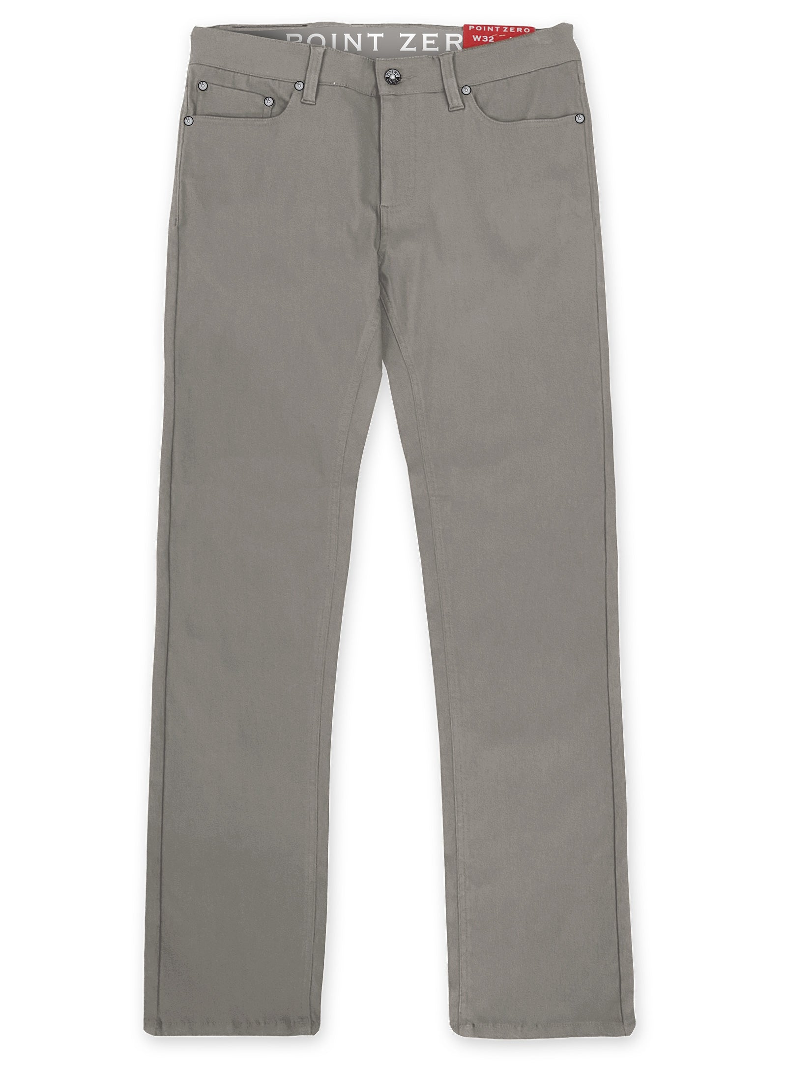 Men's Pants Point Zero - 5-POCKETS SLUB TWILL PANT