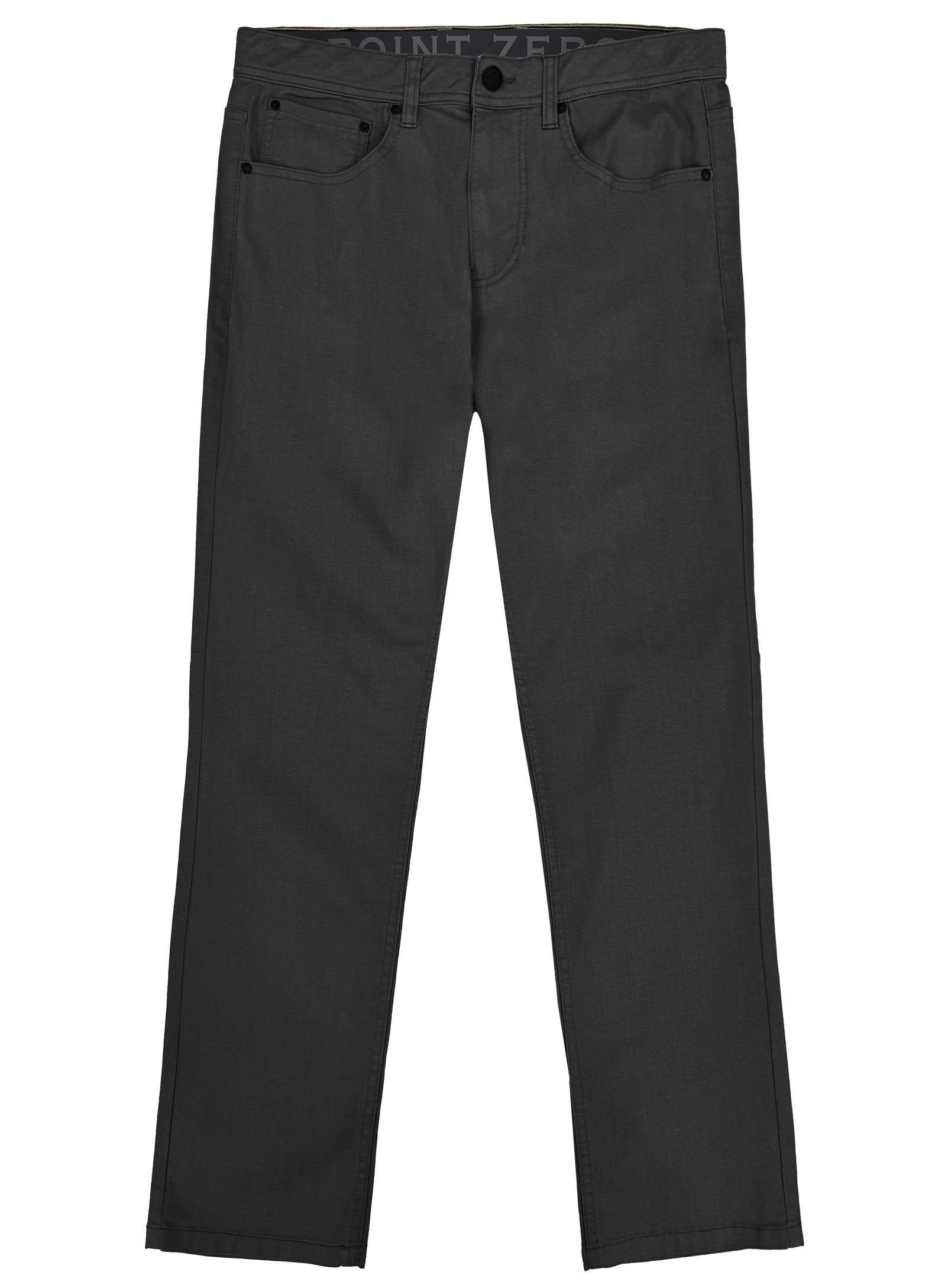 Men's Pants Point Zero - 5-POCKETS SLUB TWILL PANT