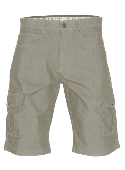 Men's Shorts Point Zero - BERMUDA SLUB TWILL CARGO