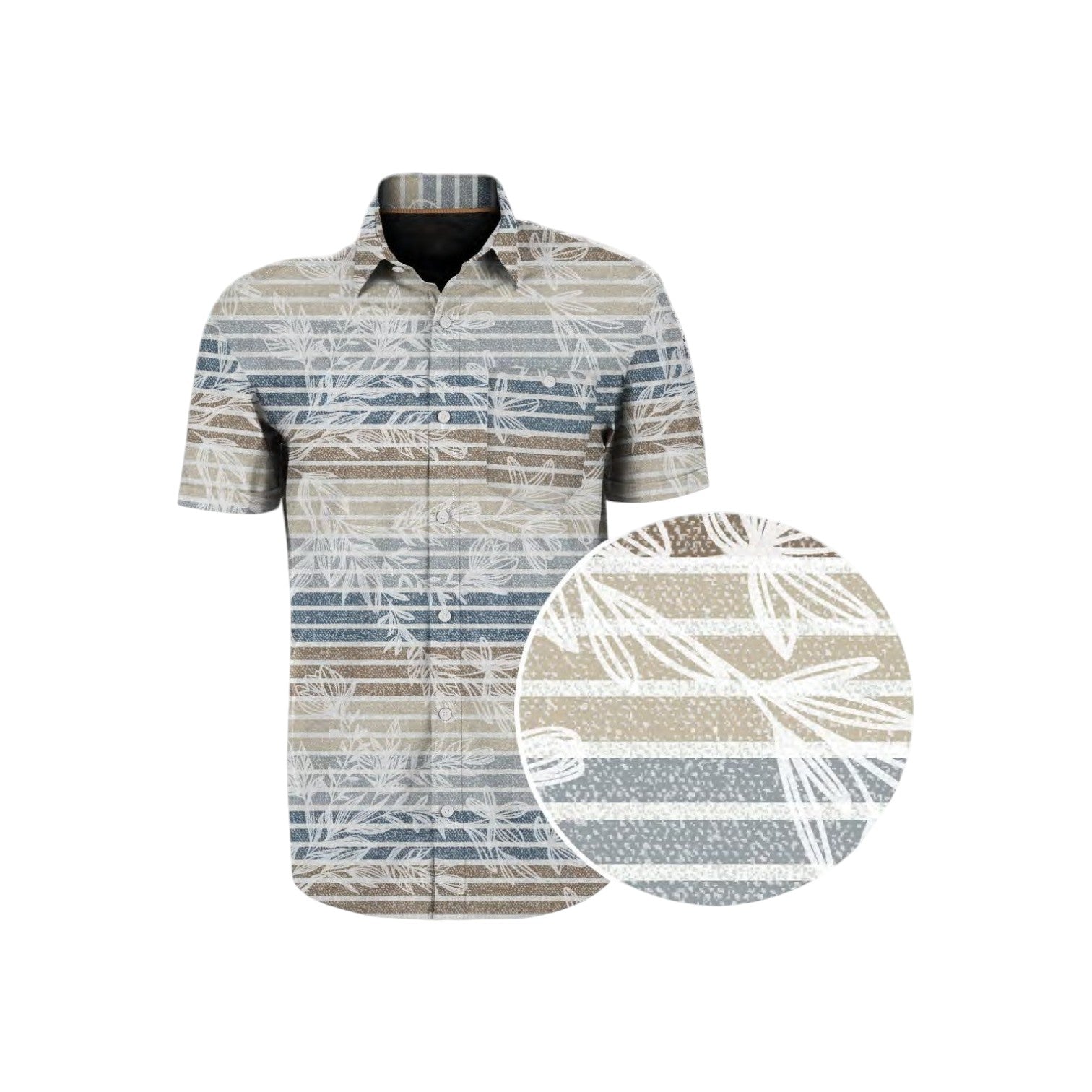 Men's short-sleeve shirt Point Zero - 4712