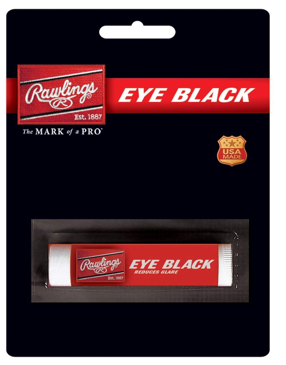 Bâton Eye Black Rawlings pour réduire l’éblouissement du soleil