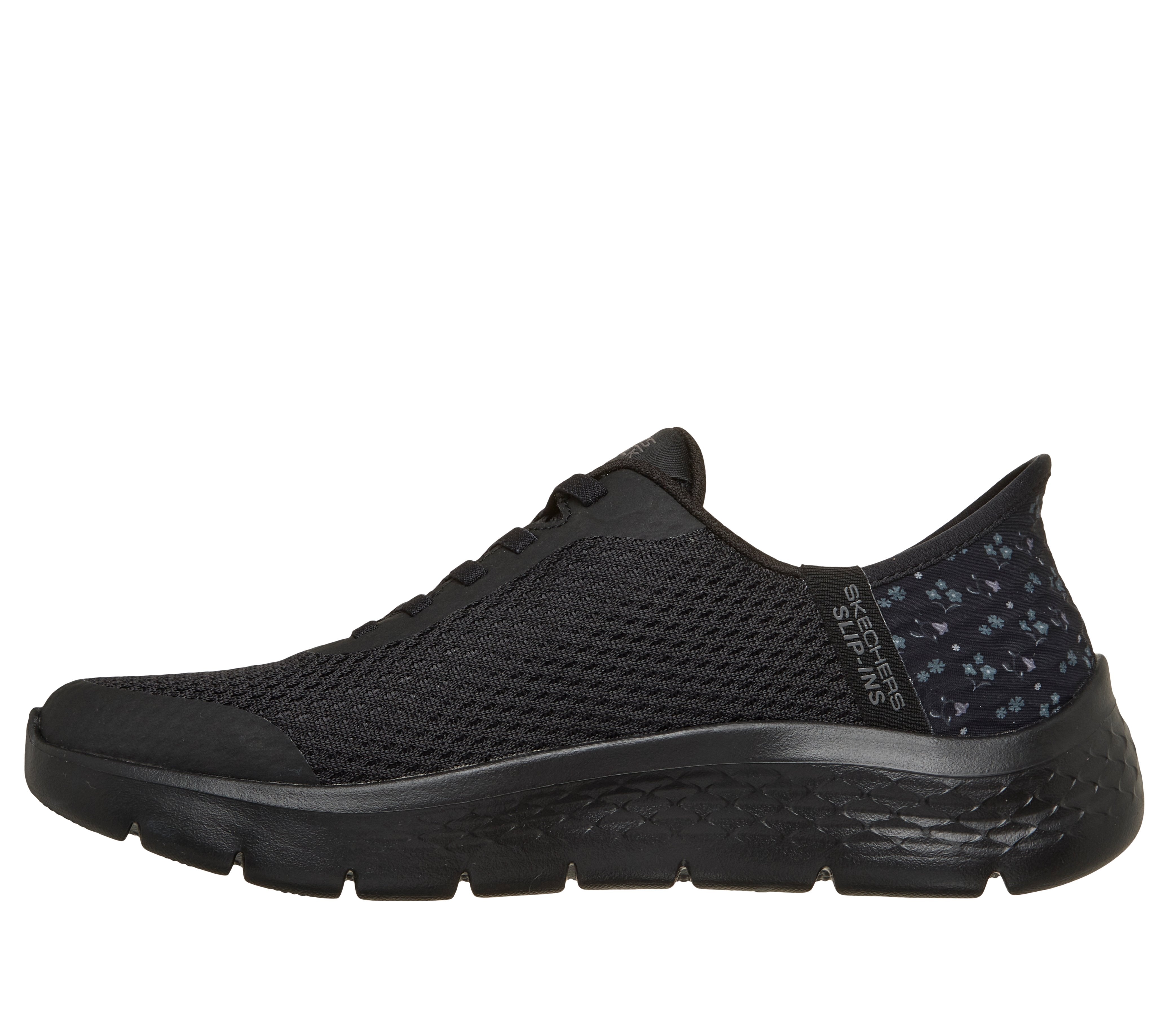 Chaussures Skechers GO WALK Flex Fleurs pour femmes avec enfilage facile et amorti confortable