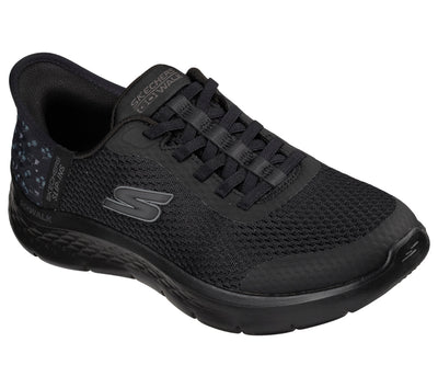 Chaussures Skechers GO WALK Flex Fleurs pour femmes avec enfilage facile et amorti confortable